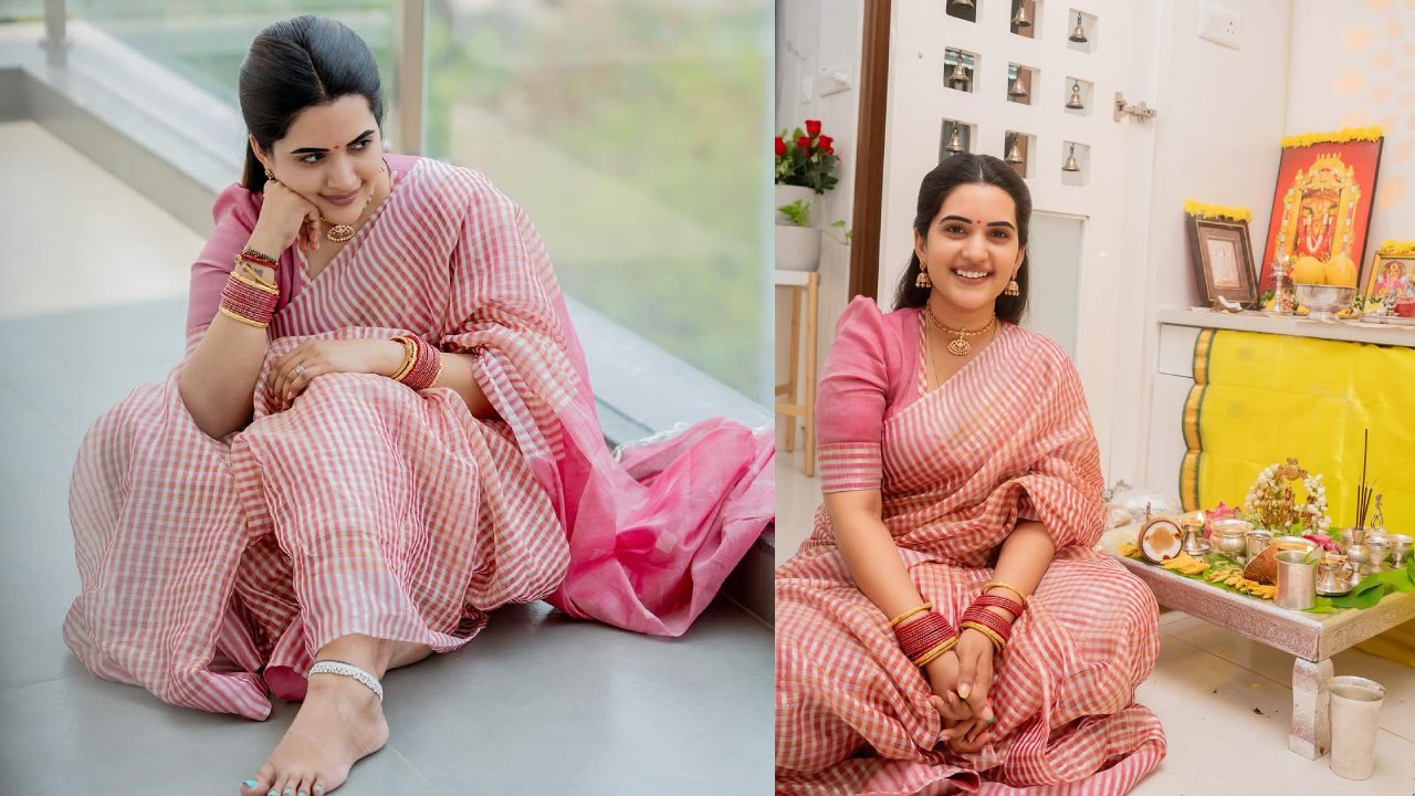 Sravanthi Chokarapu : శ్రీరామ నవమి స్పెషల్.. పూజలు చేసిన యాంకర్ స్రవంతి