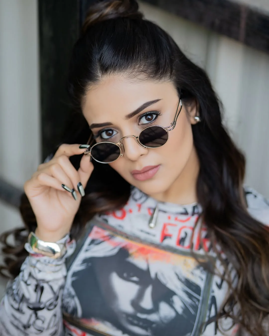 Anchor Sreemukhi Stylish Photos