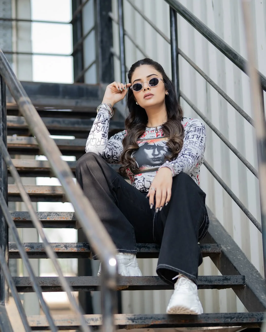 Anchor Sreemukhi Stylish Photos