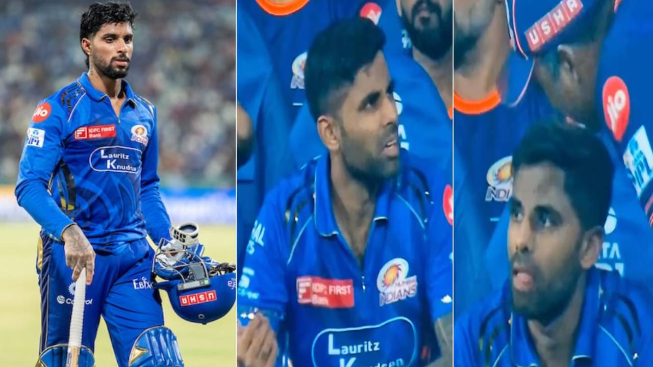 Suryakumar Yadav : తిలక్ వర్మ రిటైర్డ్ ఔట్ పై సూర్యకుమార్ యాదవ్ రియాక్షన్ వైరల్.. ముంబై కోచ్ జయవర్ధనే నచ్చజెప్పినా కూడా.. Suryakumar Yadav : తిలక్ వర్మ రిటైర్డ్ ఔట్ పై సూర్యకుమార్ యాదవ్ రియాక్షన్ వైరల్.. ముంబై కోచ్ జయవర్ధనే నచ్చజెప్పినా కూడా..