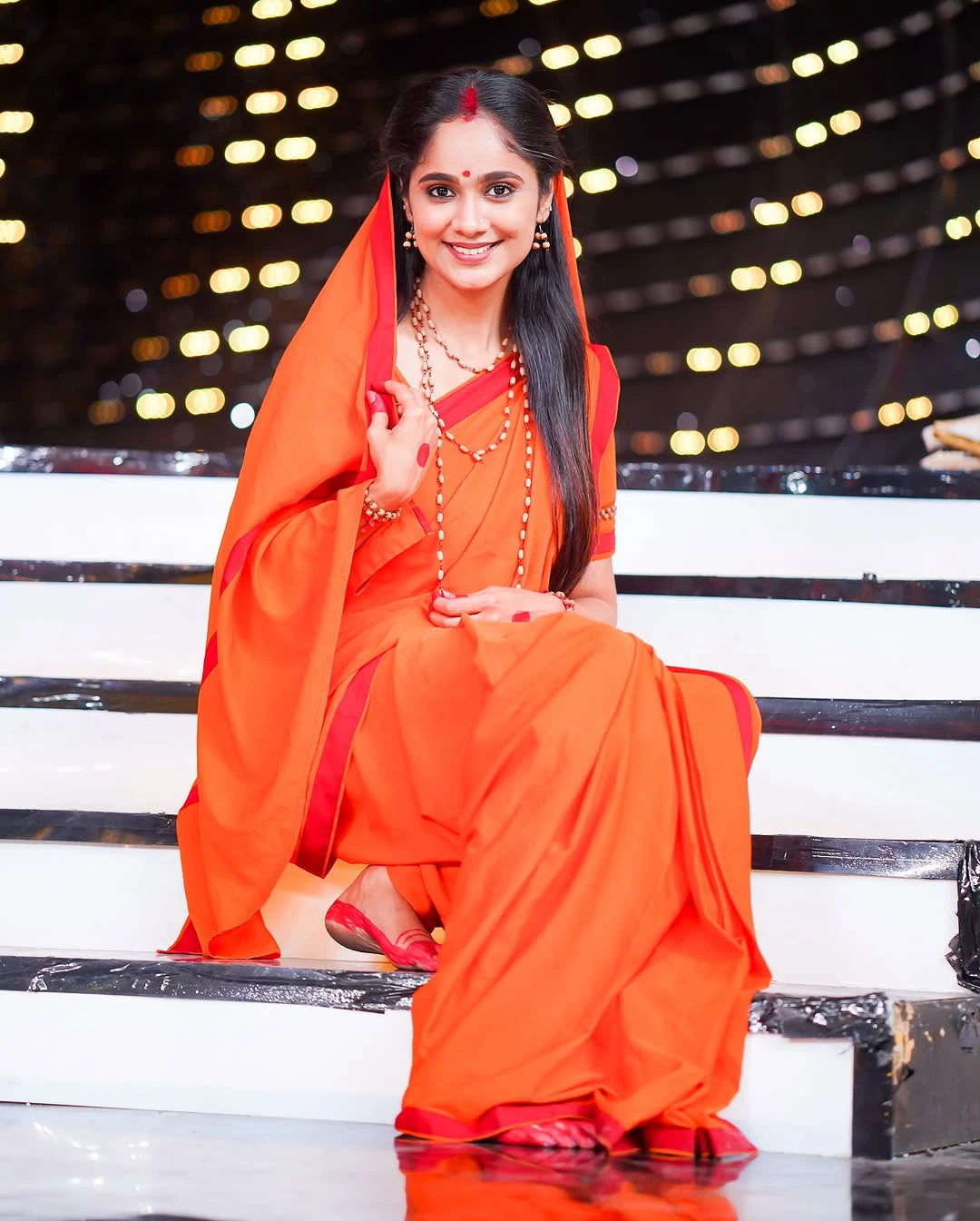 Tejaswini Gowda plays Sita Character in a TV Show on Sri Rama Navami