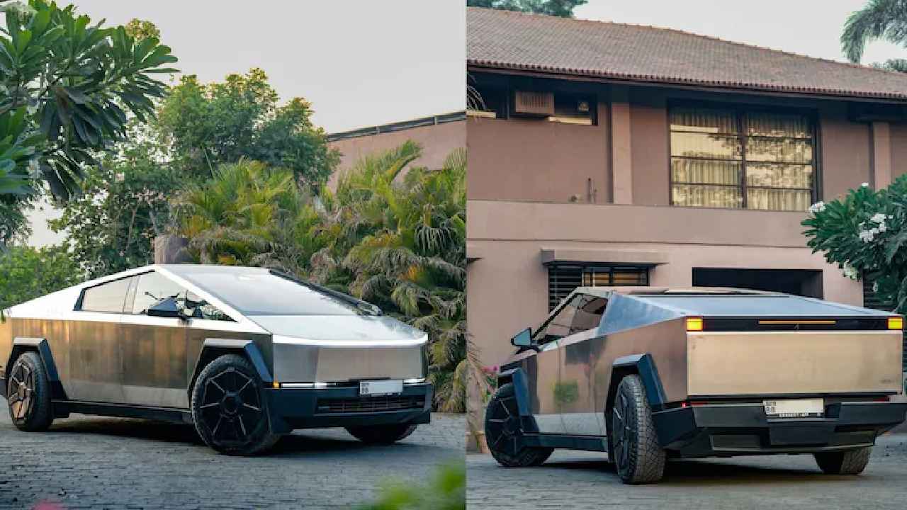 Tesla Cybertruck: ఏముంది భయ్యా..! భారతదేశపు మొట్టమొదటి టెస్లా సైబర్ ట్రక్ ఇదిగో వచ్చేసింది.. అఫీషియల్ లాంచ్ కు ముందే గుజరాత్లో ల్యాండ్.. Tesla Cybertruck: ఏముంది భయ్యా..! భారతదేశపు మొట్టమొదటి టెస్లా సైబర్ ట్రక్ ఇదిగో వచ్చేసింది.. అఫీషియల్ లాంచ్ కు ముందే గుజరాత్లో ల్యాండ్..