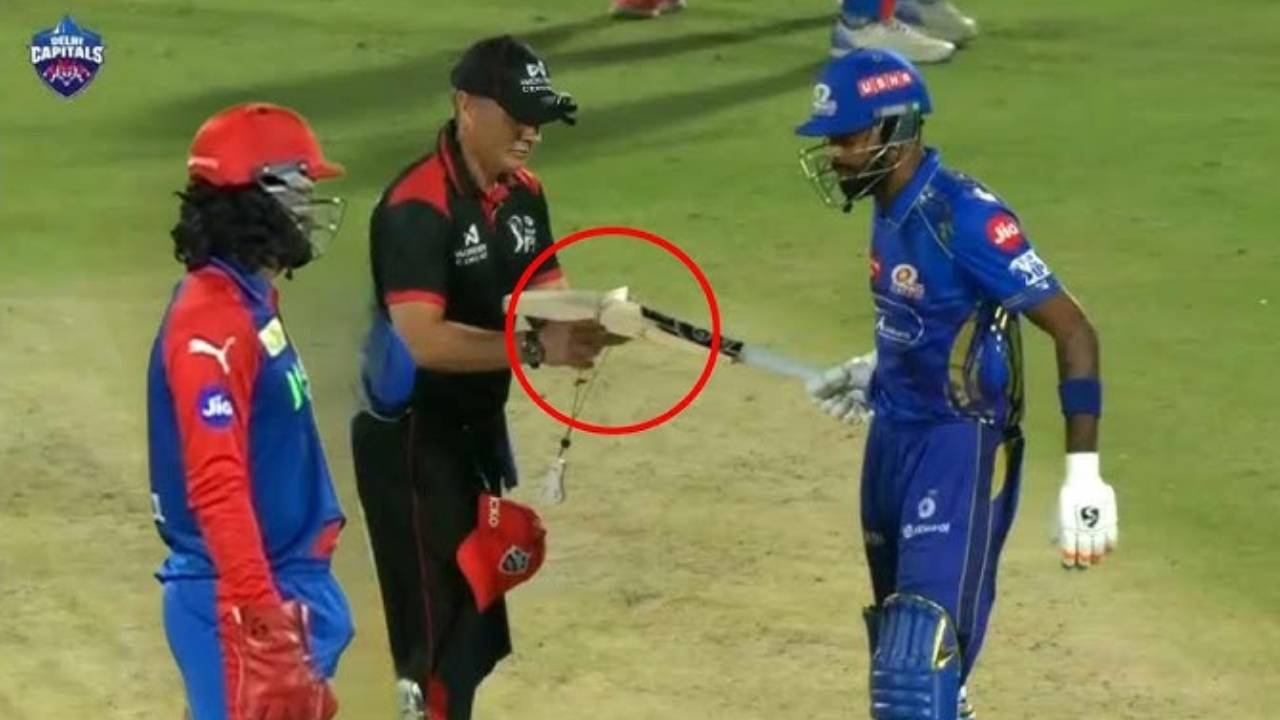 Hardik Pandya : హార్దిక్ పాండ్యా బ్యాట్ చెక్ చేసిన అంపైర్.. ఏందప్పా ఇదీ.. Hardik Pandya : హార్దిక్ పాండ్యా బ్యాట్ చెక్ చేసిన అంపైర్.. ఏందప్పా ఇదీ..