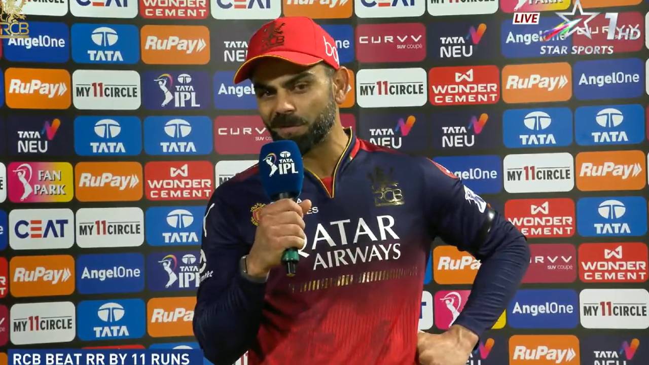 RCB vs RR : సొంత గడ్డపై ఆర్సీబీ తొలి విజయం.. ఎమోషనల్ అయిన విరాట్ కోహ్లీ.. ఇప్పటికి అర్థమైంది.. RCB vs RR : సొంత గడ్డపై ఆర్సీబీ తొలి విజయం.. ఎమోషనల్ అయిన విరాట్ కోహ్లీ.. ఇప్పటికి అర్థమైంది..