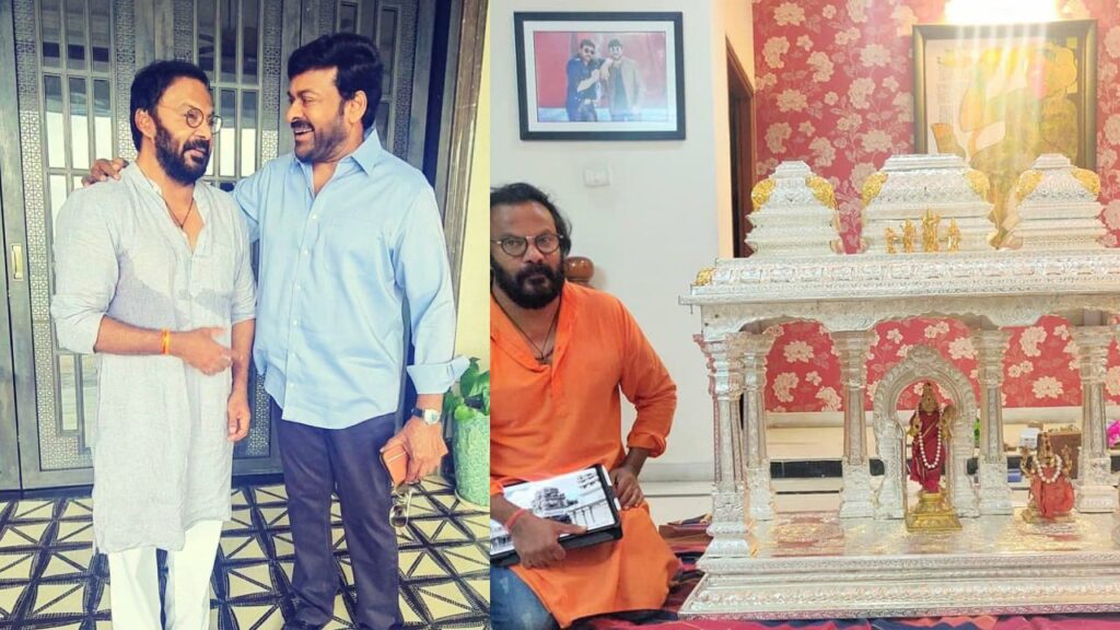Do Yo Know Who Makes Special Pooja Mandapam in Megastar Chiranjeevi Home 