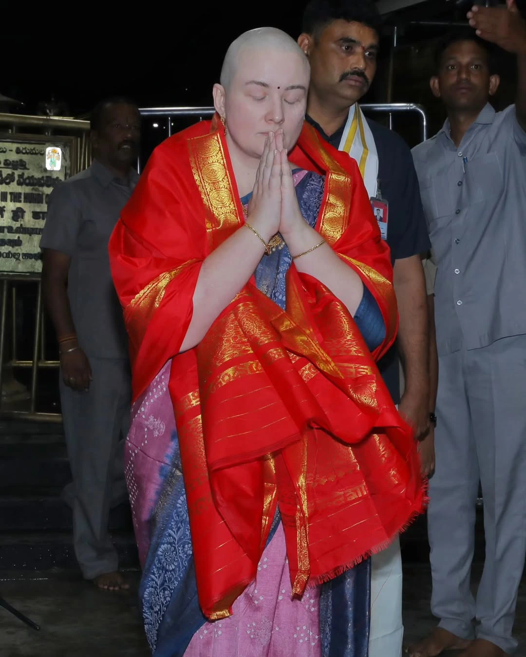 Pawan Kalyan Wife Anna Lezhneva Visits Tirumala