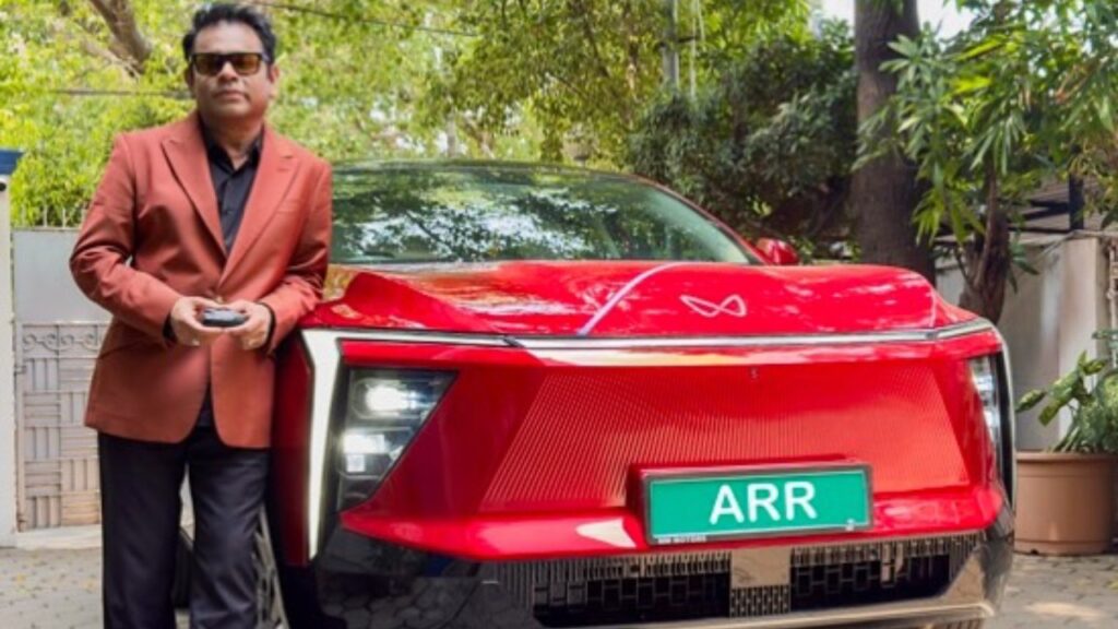 Star Music Director AR Rahaman buys his Favorite Car Shares Photo with it