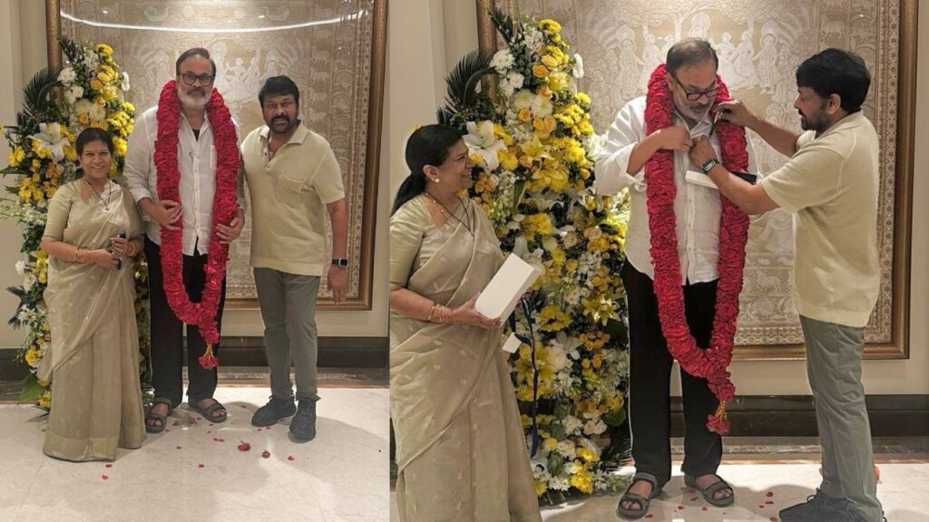 Nagababu Meets Megastar Chiranjeevi after MLC Oath Ceremony Photos goes Viral