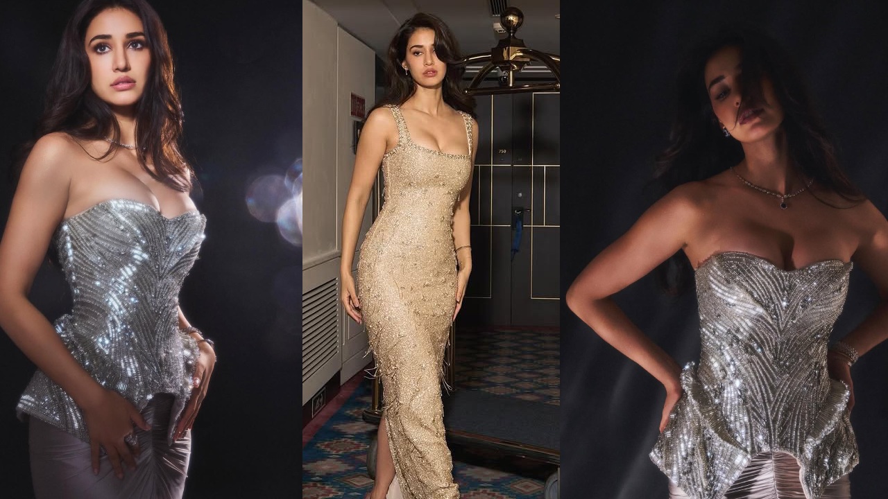 Disha Patani : ఎద అందాలతో హాట్ హాట్ ఫోజులతో ధగధగమనిపిస్తున్న దిశా పటాని.. ఫోటోలు వైరల్..