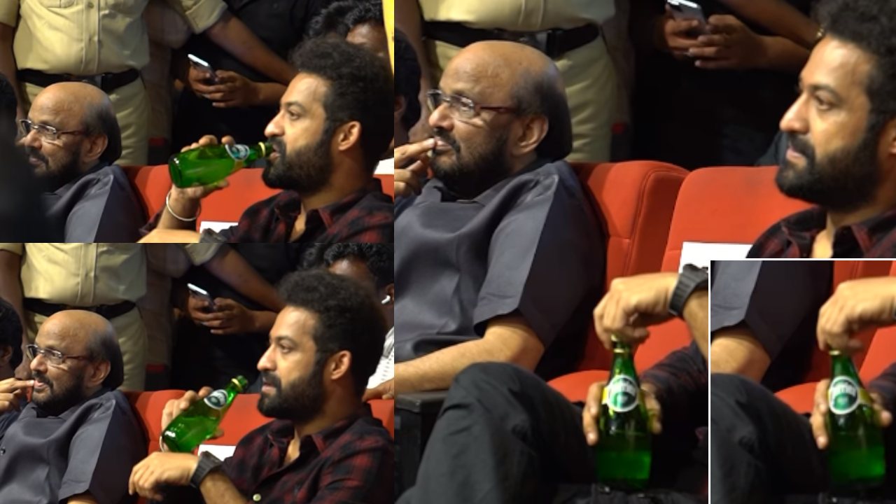 NTR : మ్యాడ్ స్క్వేర్ సక్సెస్ ఈవెంట్లో ఎన్టీఆర్ తాగిన డ్రింక్ ఏంటి..? వైరల్ అవుతున్న వీడియో.. NTR : మ్యాడ్ స్క్వేర్ సక్సెస్ ఈవెంట్లో ఎన్టీఆర్ తాగిన డ్రింక్ ఏంటి..? వైరల్ అవుతున్న వీడియో..