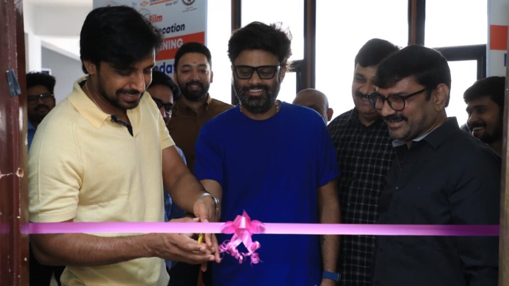 Free Eye Screening Tests to Film Journalists by Telugu Film Journalist Association Priyadarshi and Nagavamsi as Guests