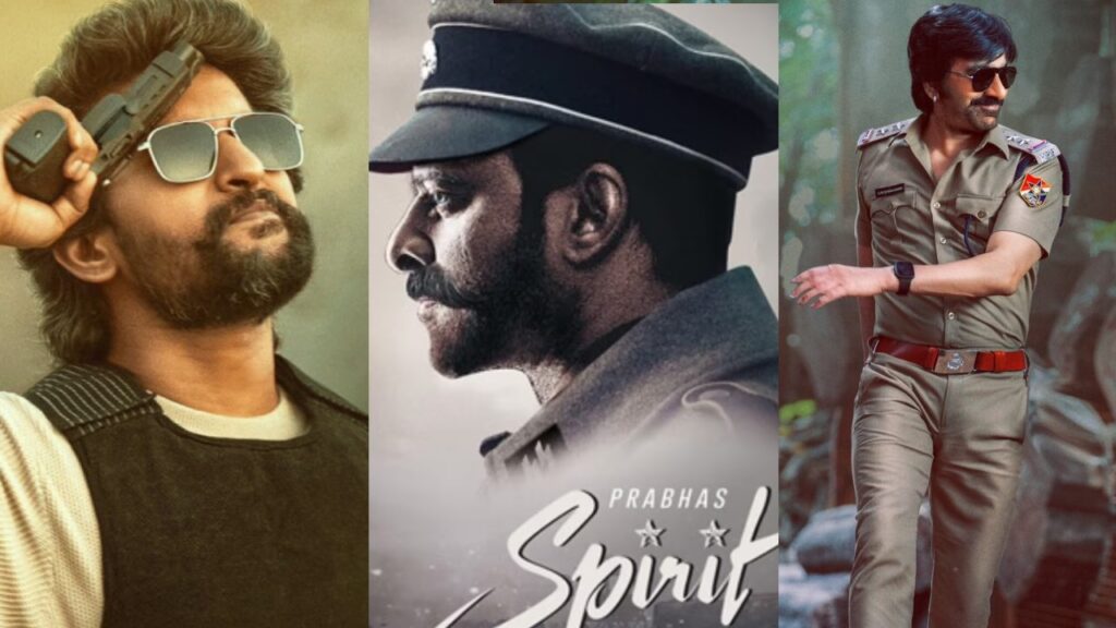 Nani Prabhas Raviteja Vijay Deverakonda so Many Heros Doing Police Stories