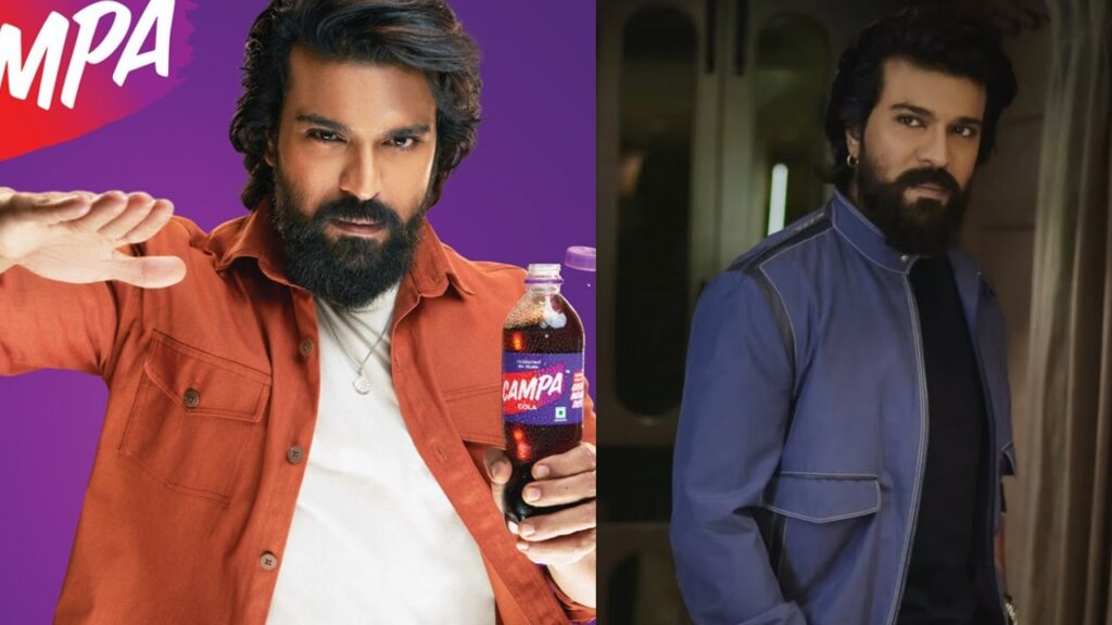 Ram Charan as Brand Ambassador for Reliance Campa Cool Drink