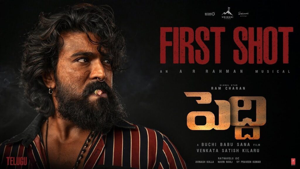 Ram Charan Janhvi Kapoor Peddi Movie Glimpse Released Release Date Also Announced