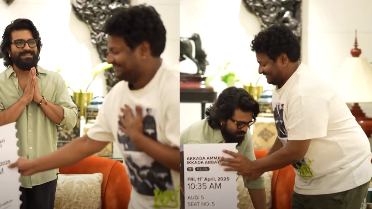 Ram Charan : కమెడియన్ సత్య కాళ్ళు మొక్కిన రామ్ చరణ్.. సత్య చరణ్ ఇంటికి వెళ్లడంతో.. వీడియో వైరల్.. Ram Charan : కమెడియన్ సత్య కాళ్ళు మొక్కిన రామ్ చరణ్.. సత్య చరణ్ ఇంటికి వెళ్లడంతో.. వీడియో వైరల్..