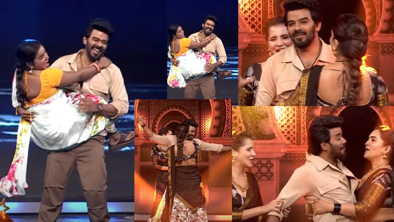 Sudheer : సుడిగాలి సుధీర్ చంకెక్కిన లేడీ కమెడియన్.. ఇద్దరు భామల మధ్యలో సుధీర్.. టీవీ షోలో రచ్చ.. ప్రోమో వైరల్.. Sudheer : సుడిగాలి సుధీర్ చంకెక్కిన లేడీ కమెడియన్.. ఇద్దరు భామల మధ్యలో సుధీర్.. టీవీ షోలో రచ్చ.. ప్రోమో వైరల్..