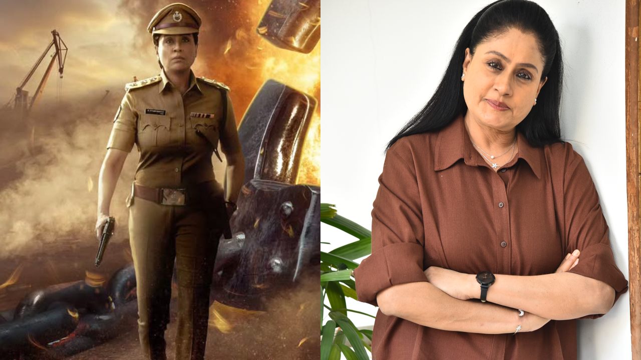 Vijayashanthi : రెండు గంటలు బురదలో.. బాడీ వణికిపోయింది.. 58 ఏళ్ళ వయసులో సినిమా కోసం విజయశాంతి కష్టాలు.. Vijayashanthi : రెండు గంటలు బురదలో.. బాడీ వణికిపోయింది.. 58 ఏళ్ళ వయసులో సినిమా కోసం విజయశాంతి కష్టాలు..