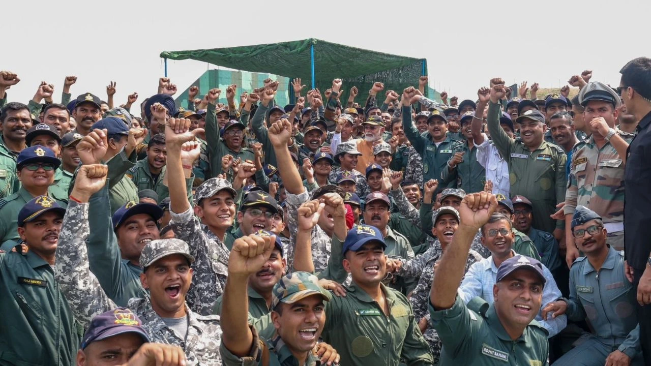 Adampur air base Soldiers