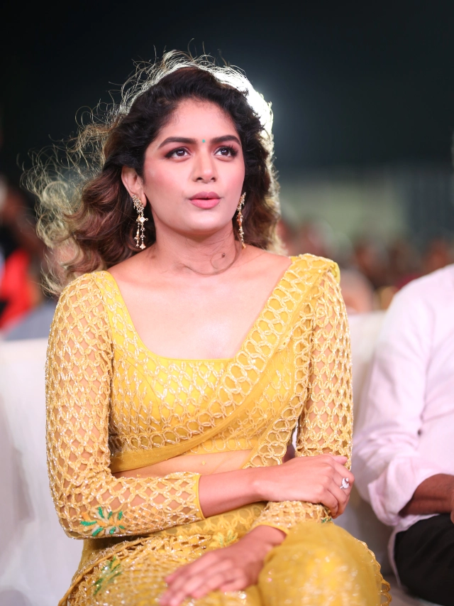 Aditi Shankar Shines in Bhairavam Launch Event