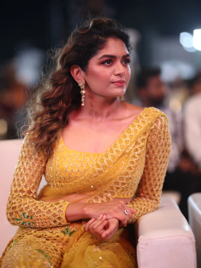Aditi Shankar Shines in Bhairavam Launch Event