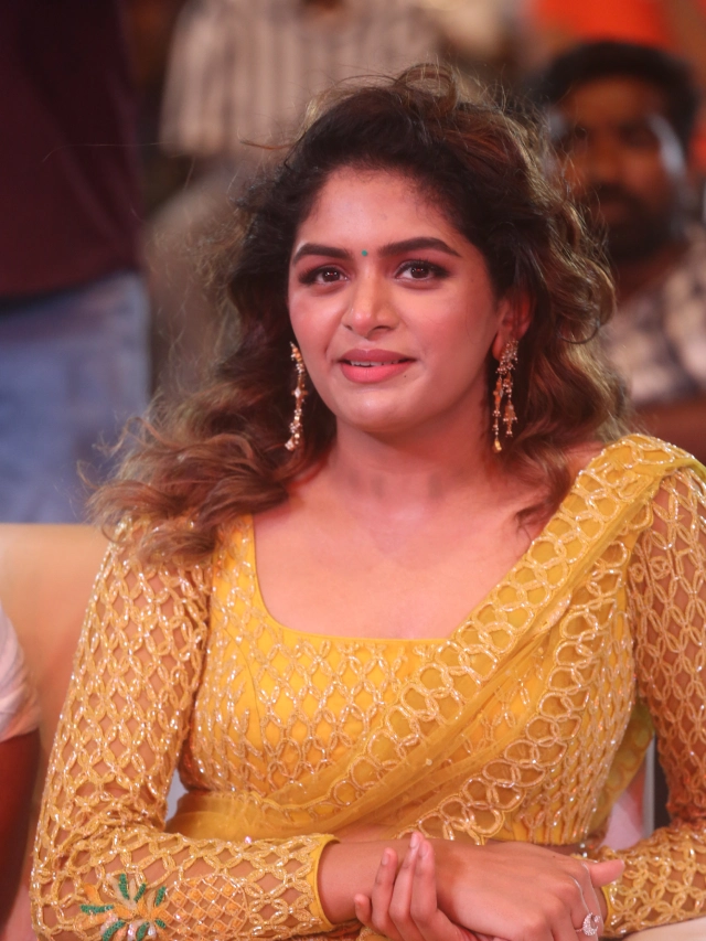 Aditi Shankar Shines in Bhairavam Launch Event