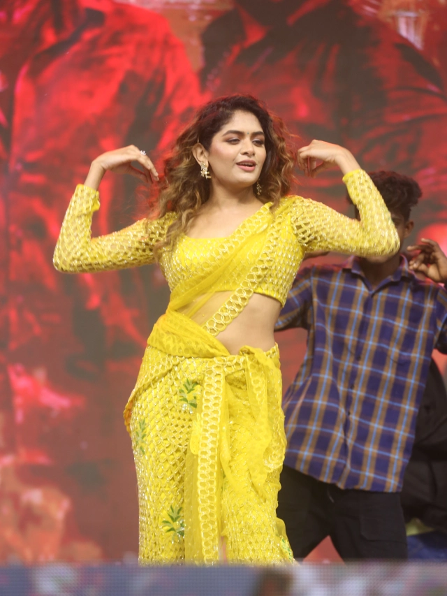 Aditi Shankar Shines in Bhairavam Launch Event