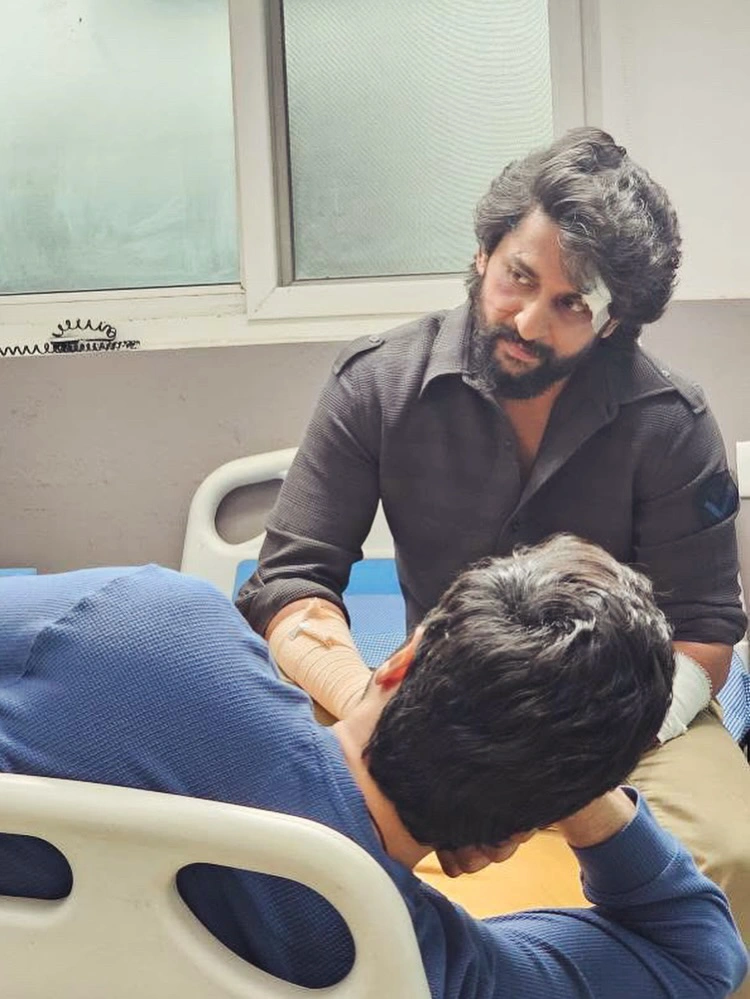 Adivi Sesh Shares Working Stills with Nani from Hit 3
