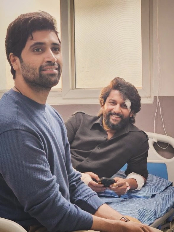 Adivi Sesh Shares Working Stills with Nani from Hit 3