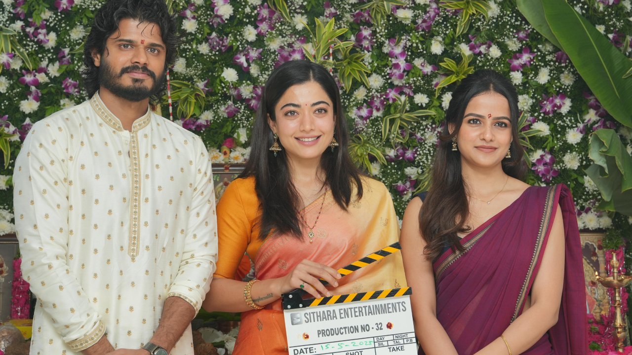 Movie Opening : విజయ్ దేవరకొండ తమ్ముడి సినిమా ఓపెనింగ్ లో రష్మిక మందన్న.. ఫొటోలు చూశారా?