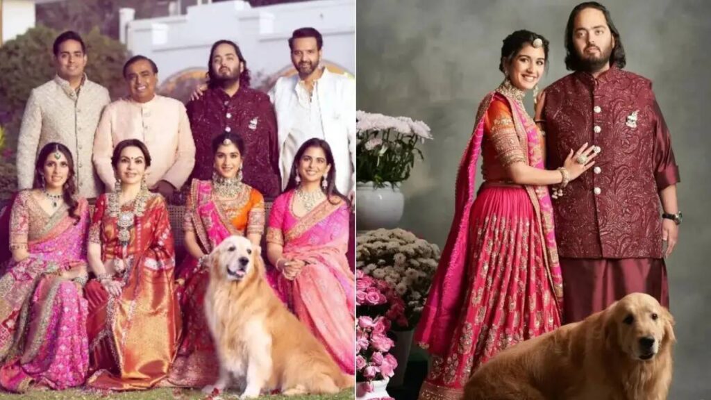 Anant Ambani pet dog ‘Happy