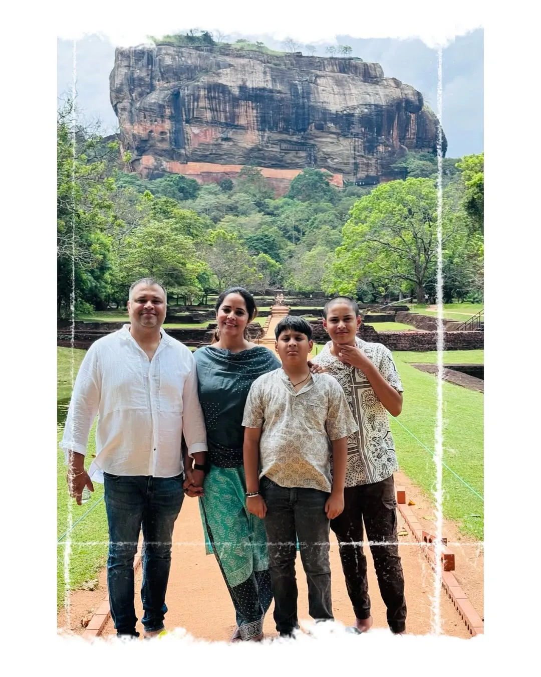 Anasuya Bharadwaj Sri Lanka Vacation with Family
