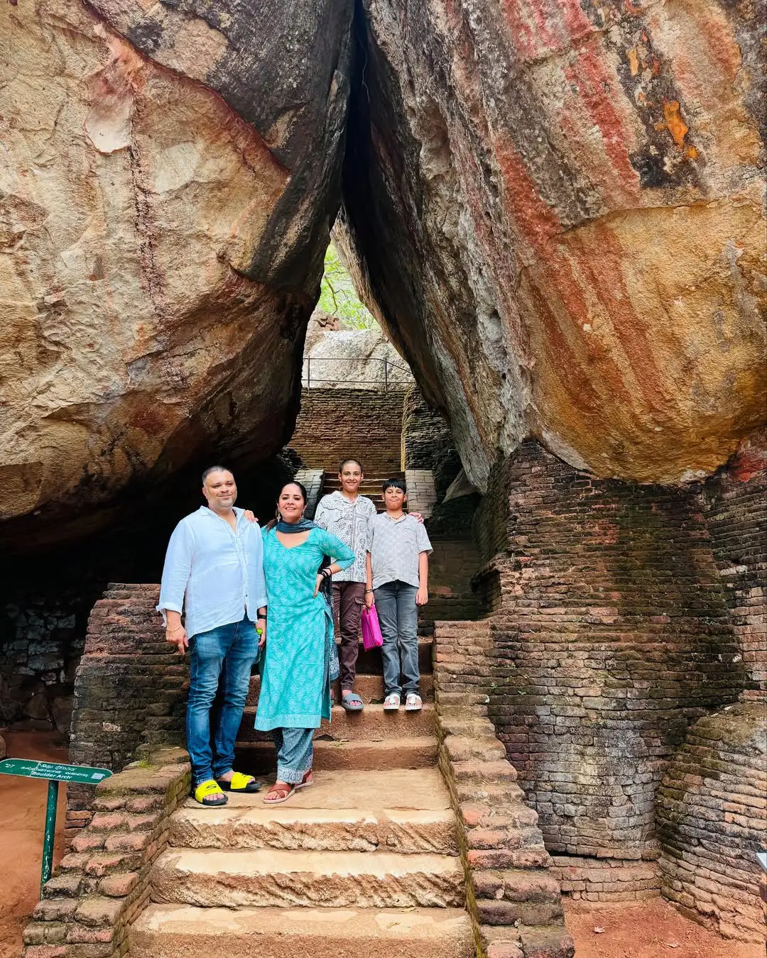 Anasuya Bharadwaj Sri Lanka Vacation with Family
