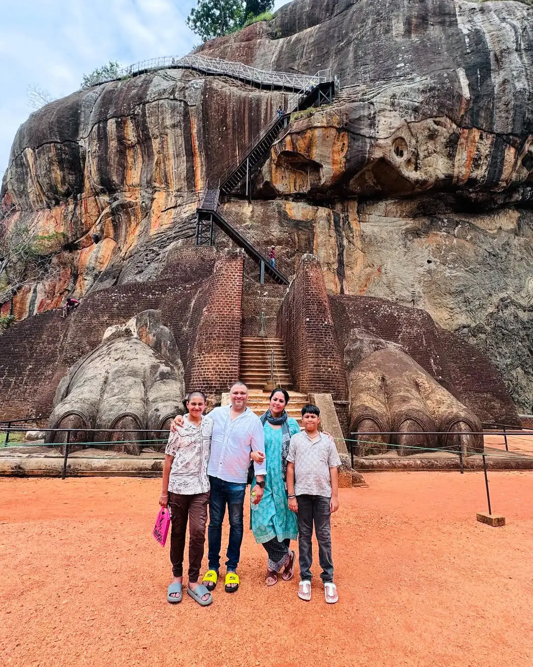 Anasuya Bharadwaj Sri Lanka Vacation with Family