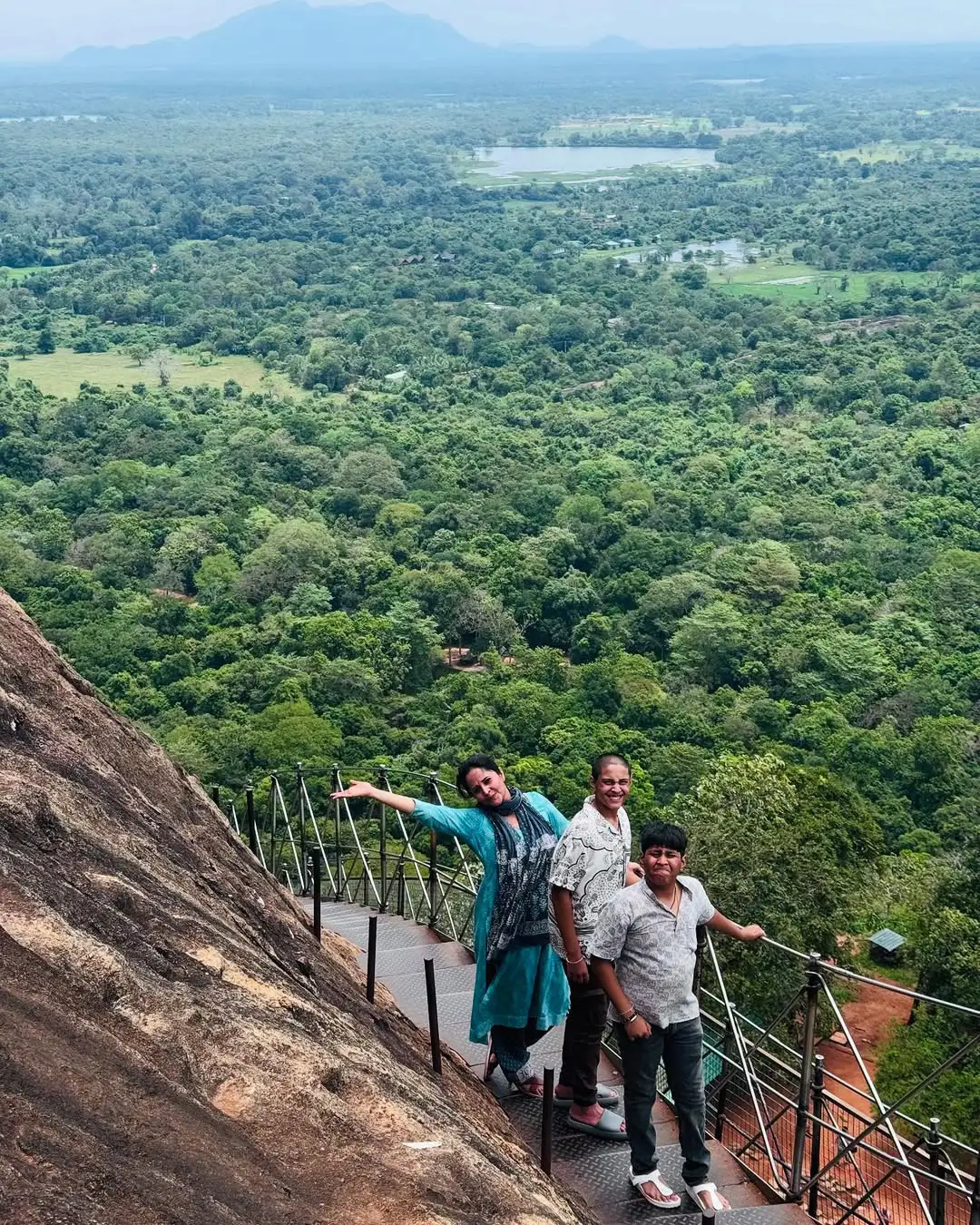 Anasuya Bharadwaj Sri Lanka Vacation with Family