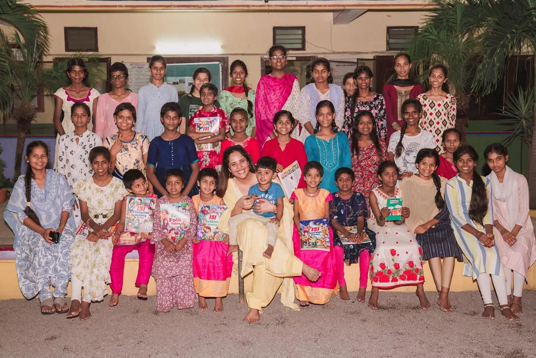 Anasuya Bharadwaj Celebrates her Birthday at Orphanage Home