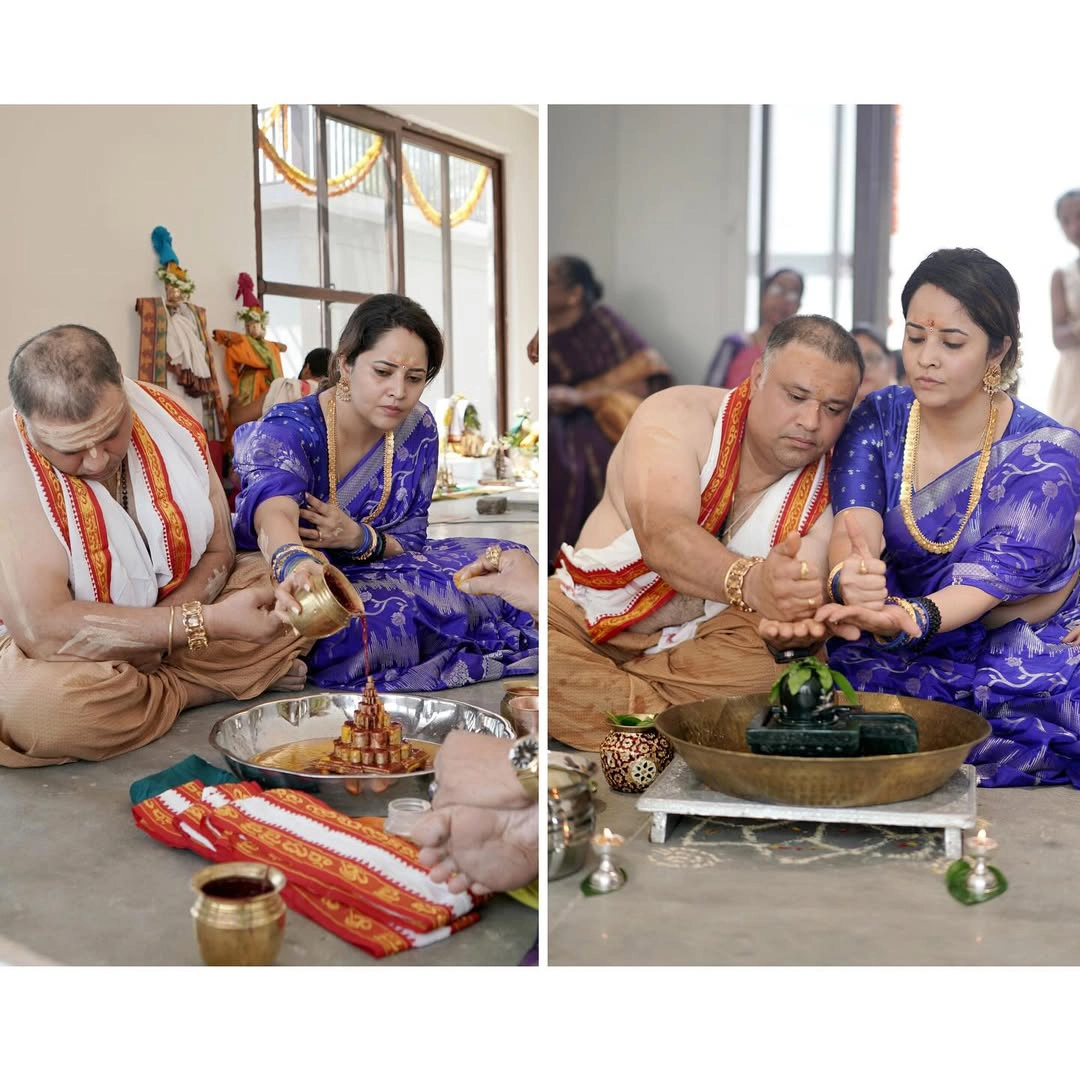Anasuya Bharadwaj New House Opening Ceremony