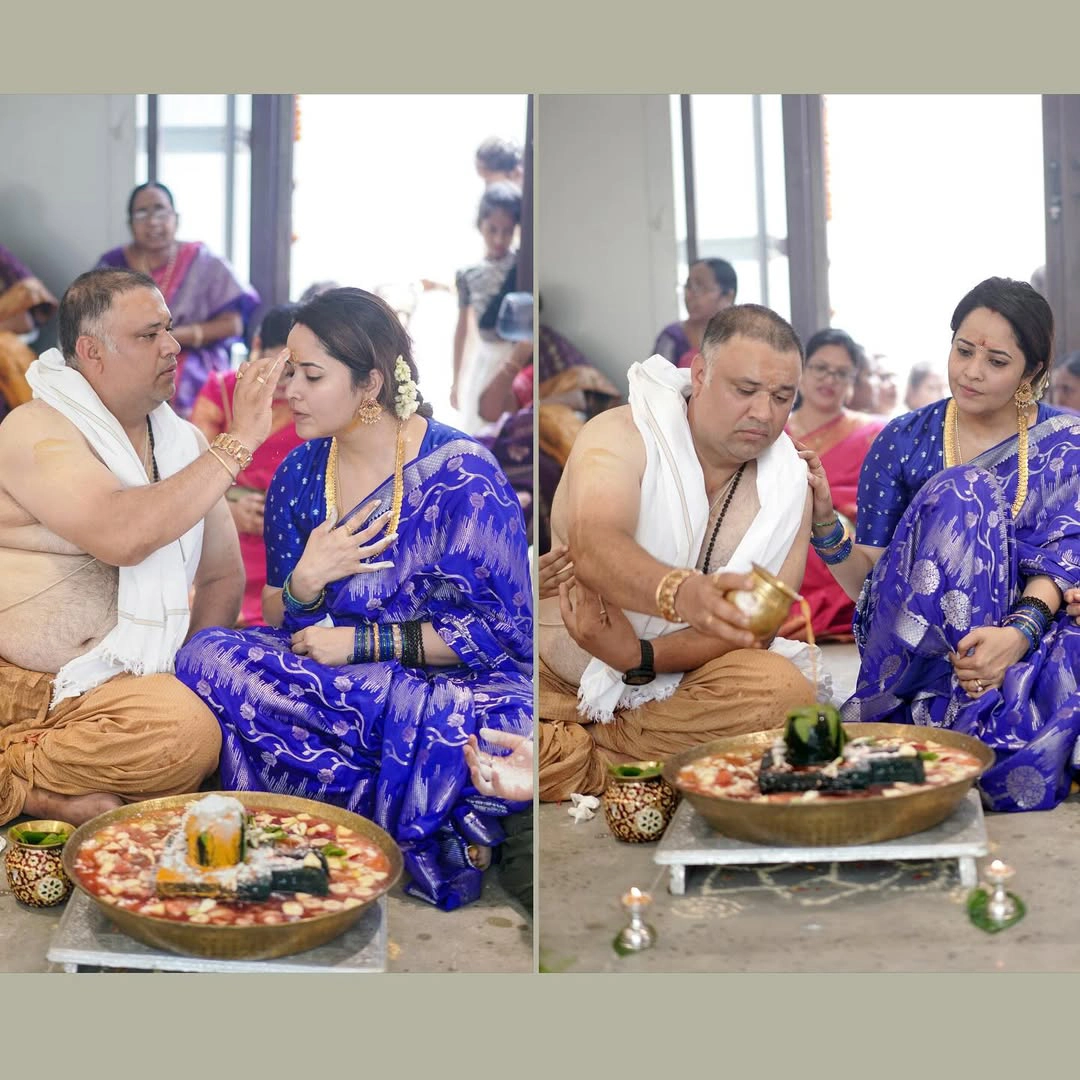 Anasuya Bharadwaj New House Opening Ceremony