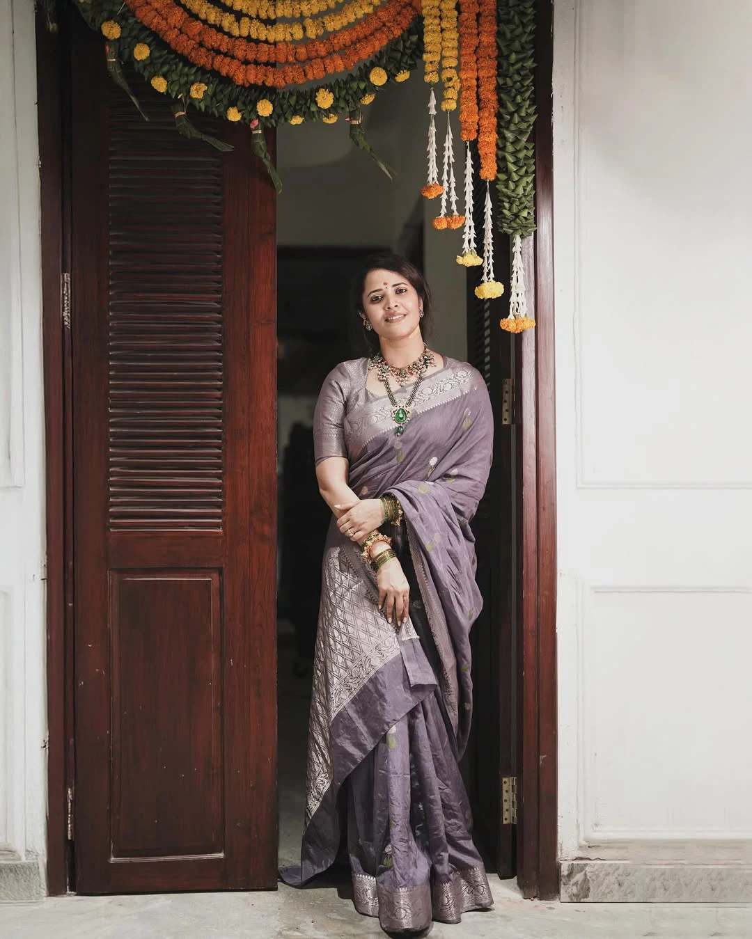 Anasuya Bharadwaj New House Opening Ceremony