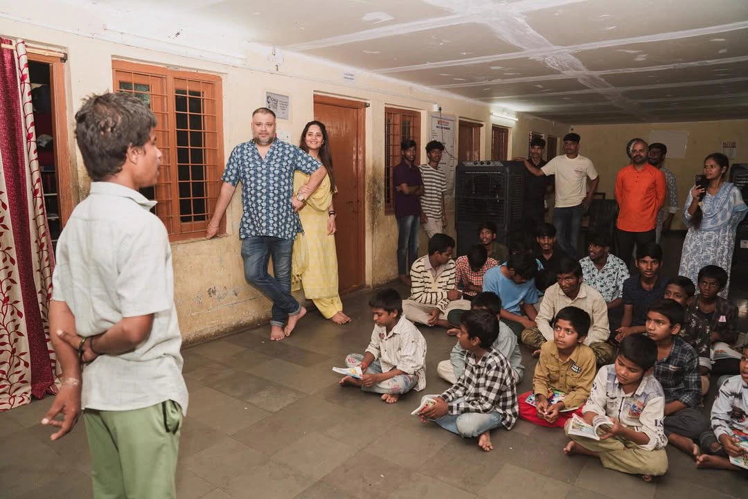 Anasuya Bharadwaj Celebrates her Birthday at Orphanage Home