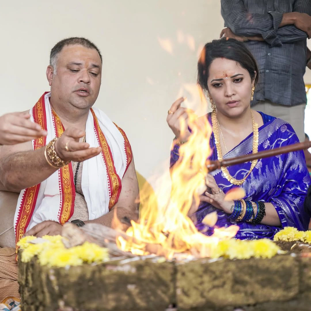 Anasuya Bharadwaj New House Opening Ceremony