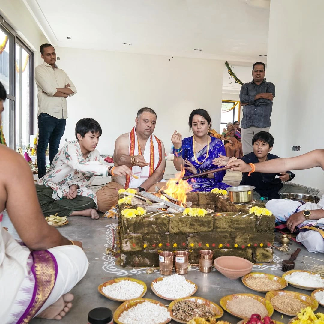 Anasuya Bharadwaj New House Opening Ceremony