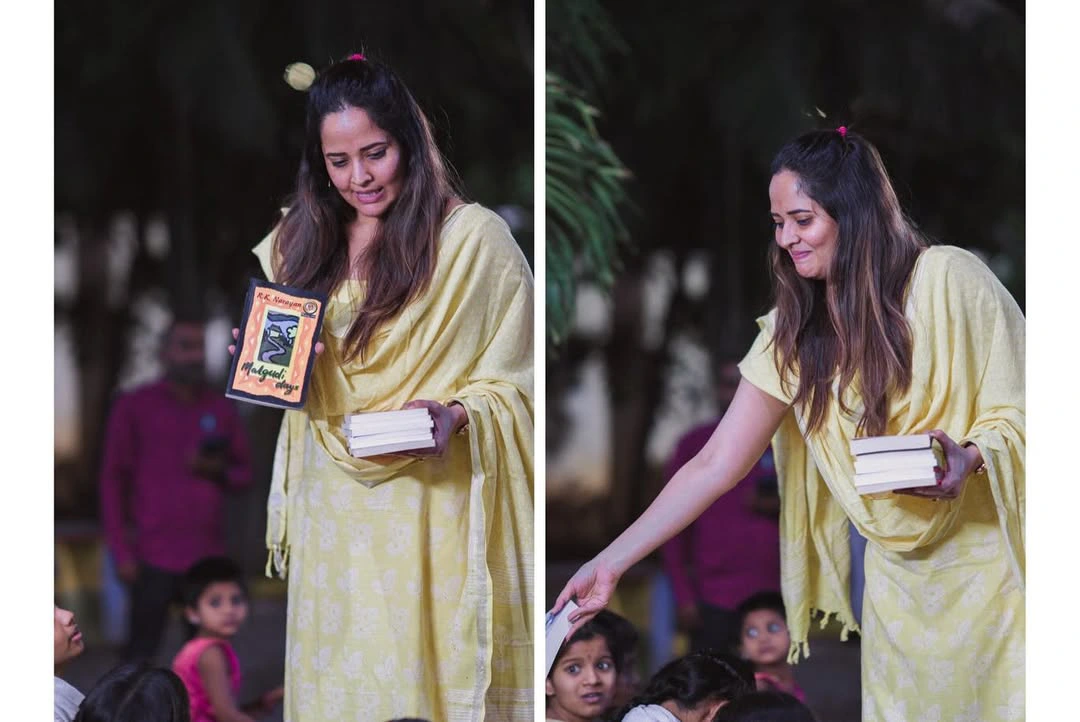 Anasuya Bharadwaj Celebrates her Birthday at Orphanage Home