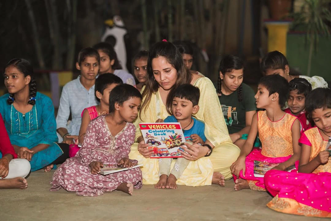 Anasuya Bharadwaj Celebrates her Birthday at Orphanage Home