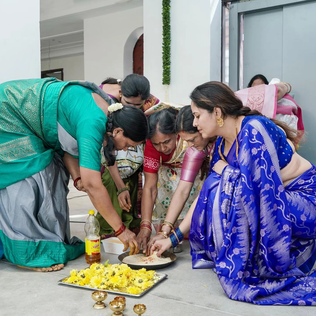 Anasuya Bharadwaj New House Opening Ceremony