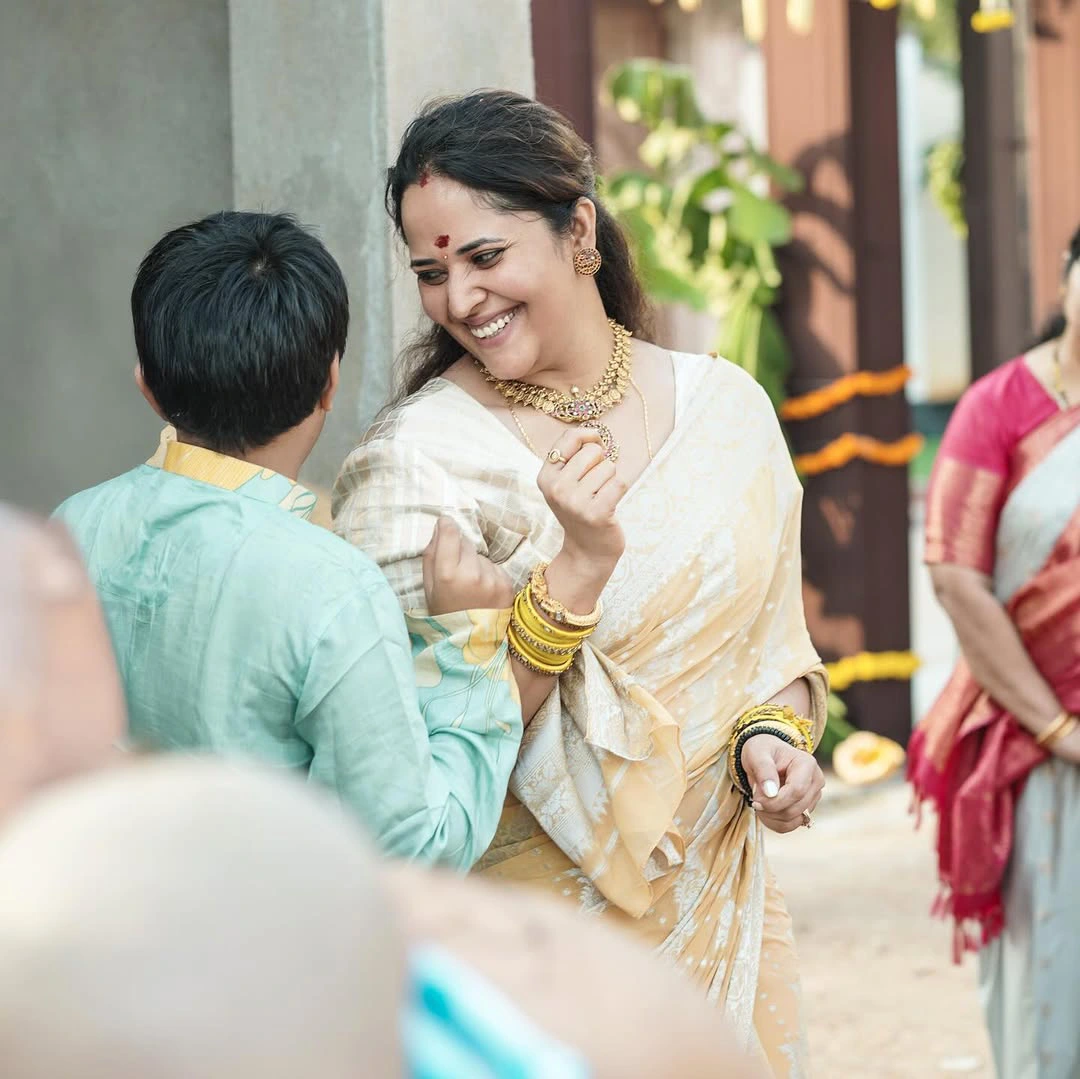 Anasuya Bharadwaj Son Upanayanam Ceremony Photos