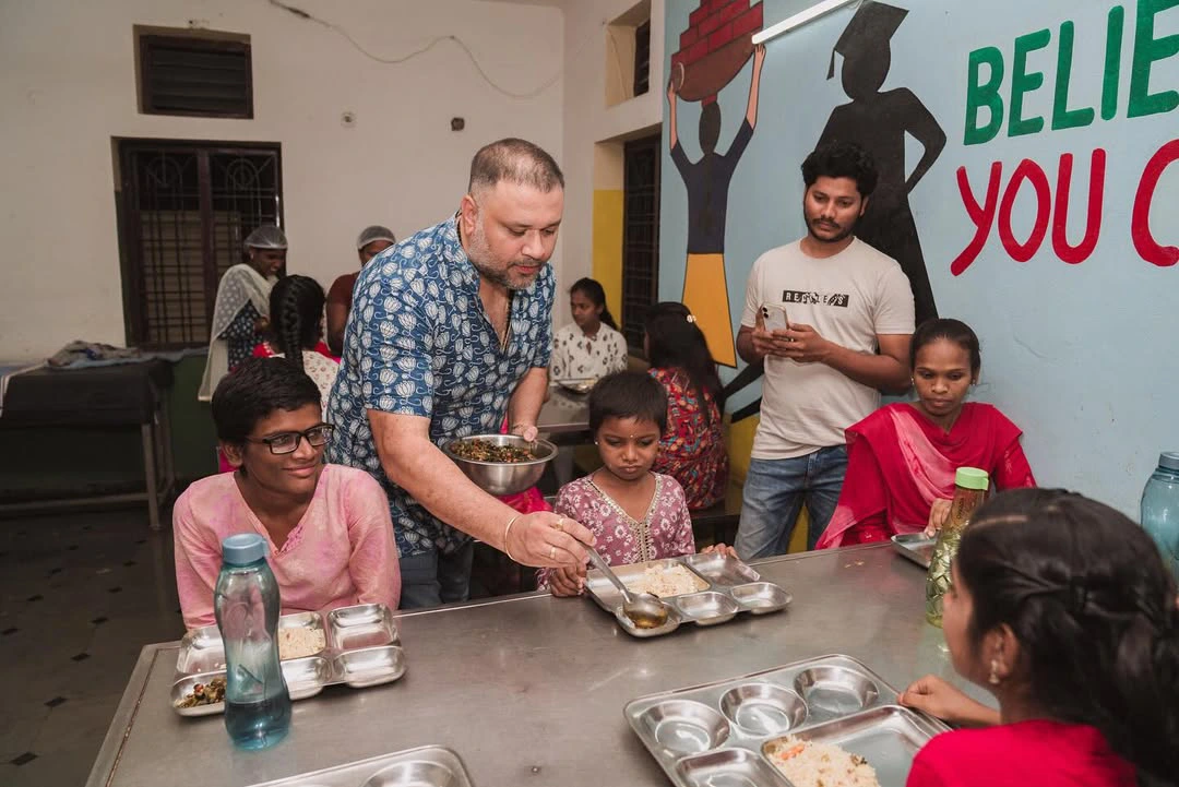Anasuya Bharadwaj Celebrates her Birthday at Orphanage Home