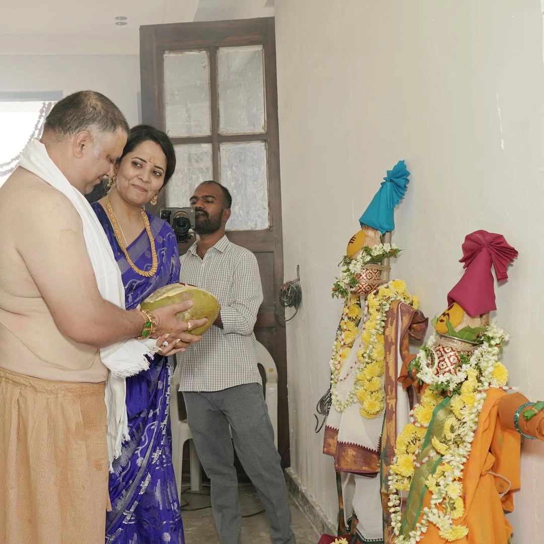 Anasuya Bharadwaj New House Opening Ceremony