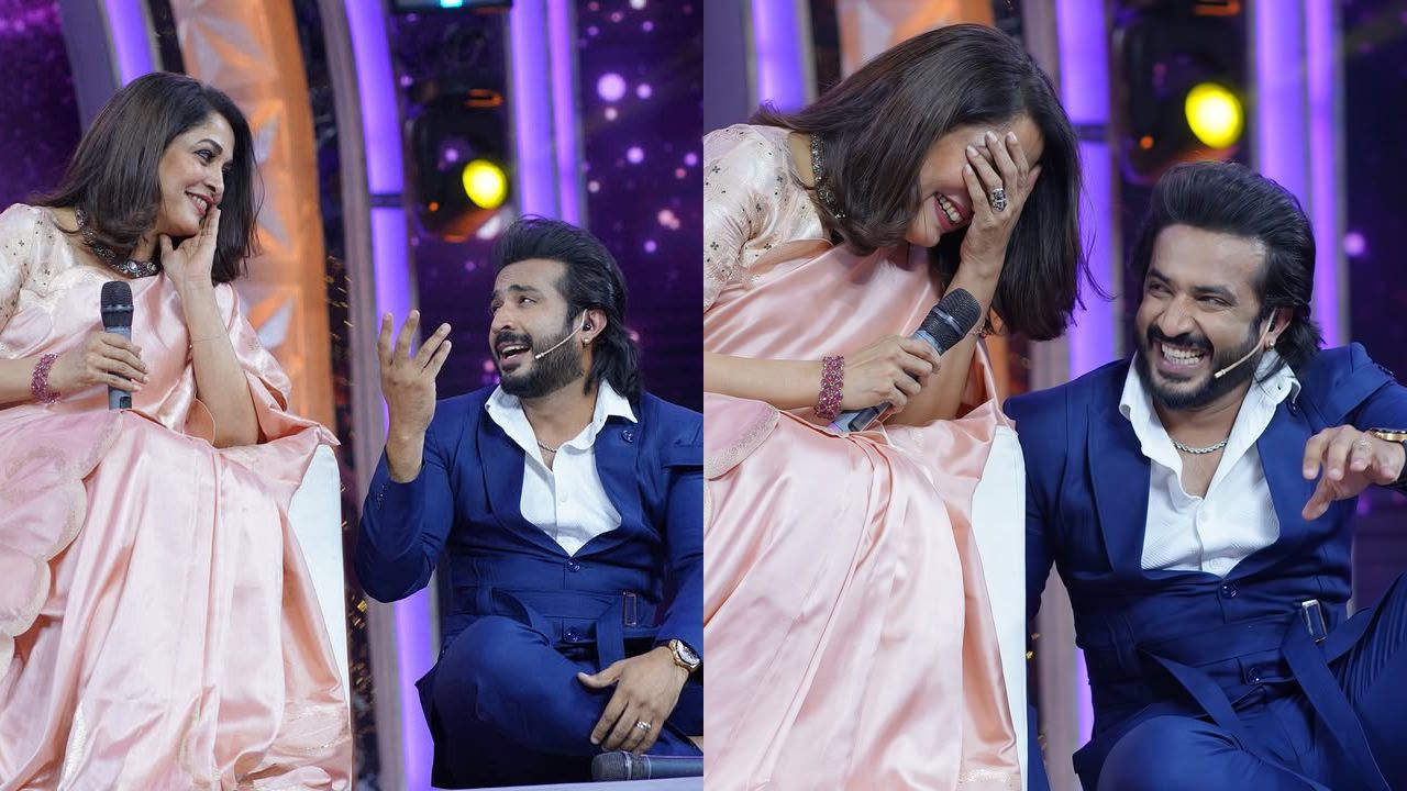 Anchor Ravi – Ramaya Krishnan : టీవీ ప్రోగ్రాంలో రమ్యకృష్ణతో సరదాగా యాంకర్ రవి.. ఫొటోలు..