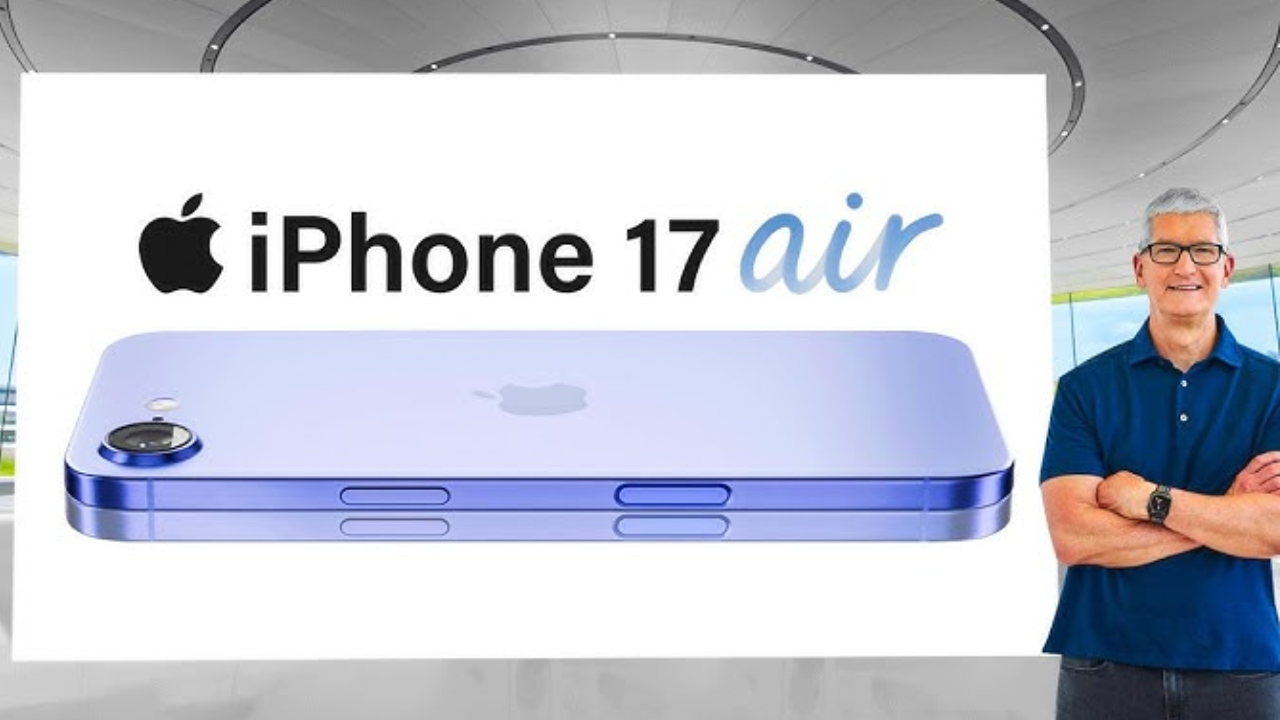 Apple iPhone 17 Air : ఆపిల్ లవర్స్ మీకోసమే.. కొత్త ఐఫోన్ 17 ఎయిర్ వస్తోందోచ్.. కెమెరా, ధర, డిజైన్ లీక్..! Apple iPhone 17 Air : ఆపిల్ లవర్స్ మీకోసమే.. కొత్త ఐఫోన్ 17 ఎయిర్ వస్తోందోచ్.. కెమెరా, ధర, డిజైన్ లీక్..!