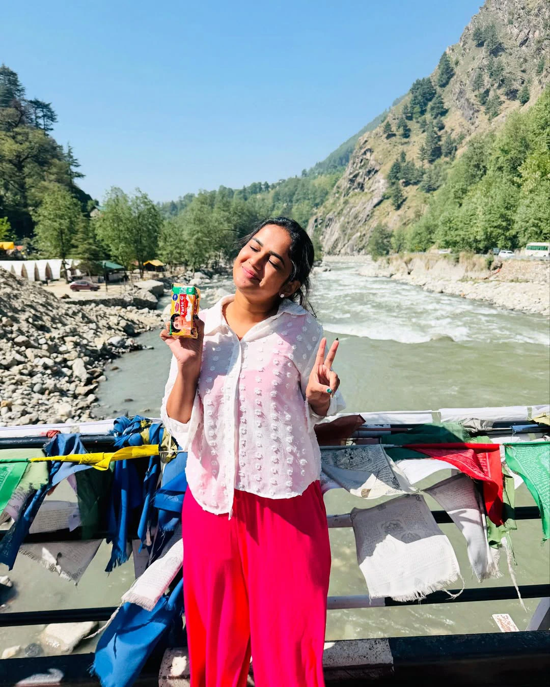 Ariyana Glory Enjoying Vacation at Himachal Pradesh